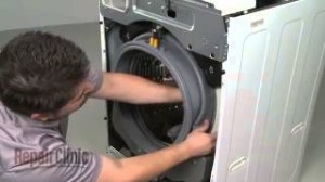 Hvordan skifter man manchetten på en vaskemaskine?