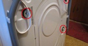 Mga bolts ng transportasyon ng washing machine