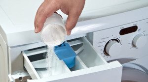 Where to put powder in the washing machine