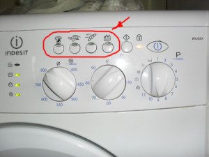 Washing program modes