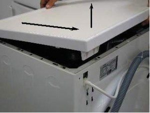 Како уклонити поклопац машине за прање веша