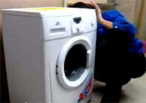 Conexión de una lavadora