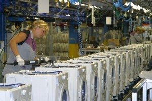 Máy giặt từ Châu Âu (lắp ráp Châu Âu)