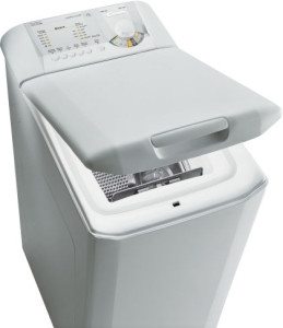 Üstten yüklemeli çamaşır makinesi