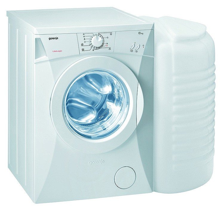 lavatrice con serbatoio