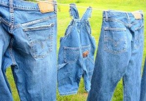 pranie džínsov