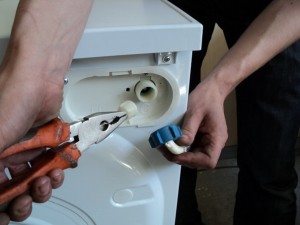fel f17 på en Bosch tvättmaskin