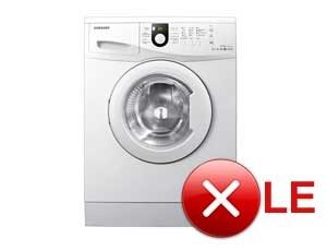 Çamaşır makinesinde LE hatası