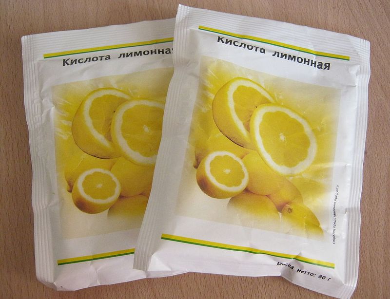 citronsyre til vaskemaskine