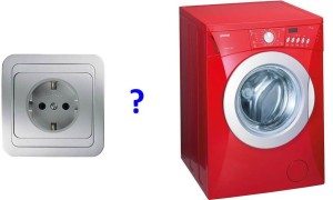 How to connect a washing machine to electricity