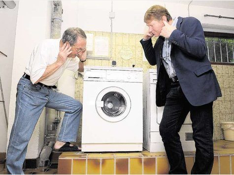 Το πλυντήριο ρούχων είναι θορυβώδες