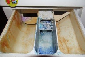 rengöring av tvättmaskinen från plack