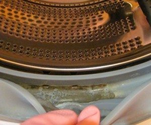 wasmachine reinigen van schimmel