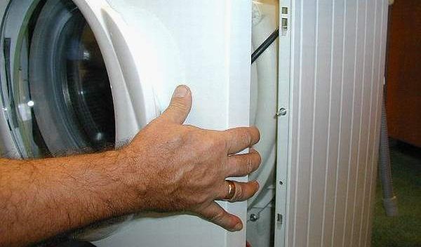 veļas mašīnas demontāža