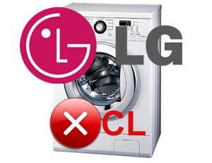 CL kod pogreške na LG stroju