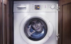 How to open a washing machine during washing