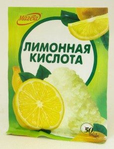 citrónová kyselina