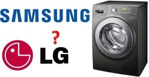 Machine à laver Samsung et LG
