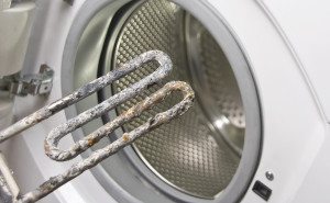 elemento de aquecimento na máquina de lavar