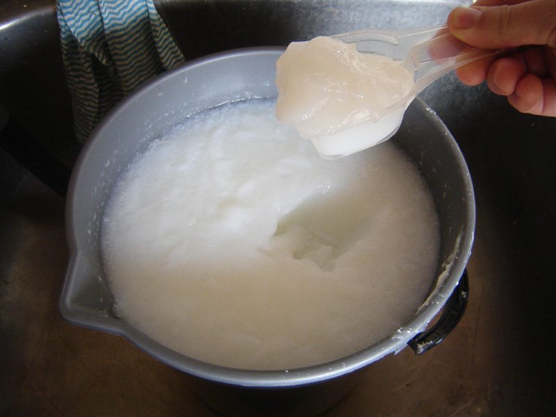 pasta de sabão em pó