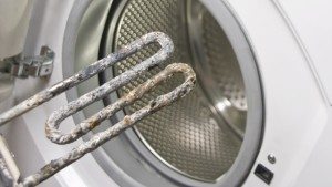 kalkių nuosėdos skalbimo mašinoje