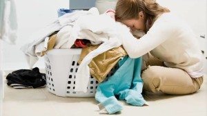 bau pakaian selepas dicuci