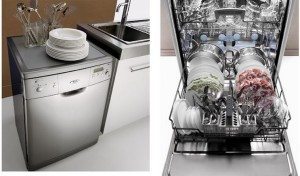 fritstående opvaskemaskine