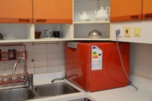 Опција постављања машине за прање судова