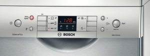 Mga tagapagpahiwatig ng makinang panghugas ng Bosch