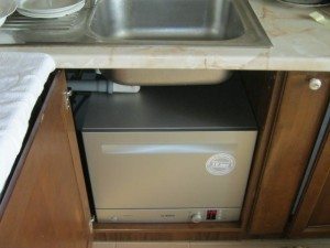 dishwasher under the sink