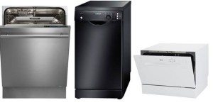 tipos de máquinas de lavar louça