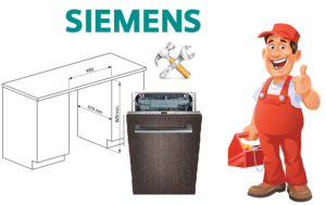 Tự lắp đặt máy rửa chén Siemens