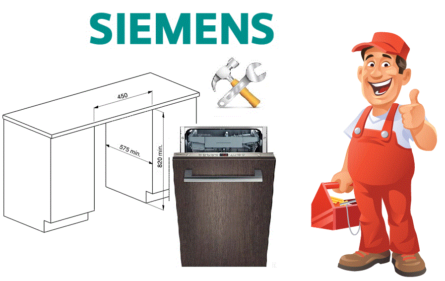 σύνδεση πλυντηρίου πιάτων Siemens