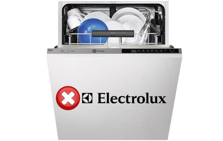 Chybové kódy umývačky riadu Electrolux