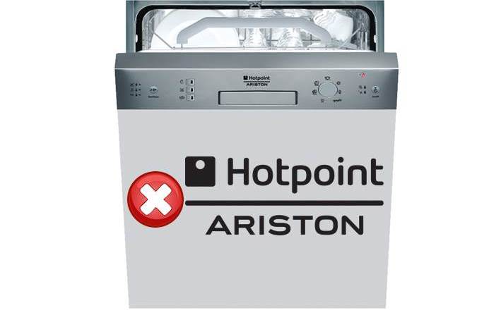 Кодови грешака у машини за прање судова Аристон