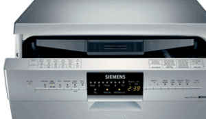 Erros da máquina de lavar louça Siemens