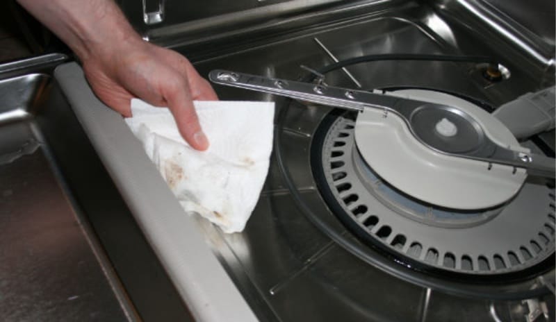 Reinigung der Spülmaschine