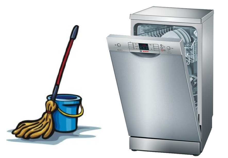 брига у машини за прање судова