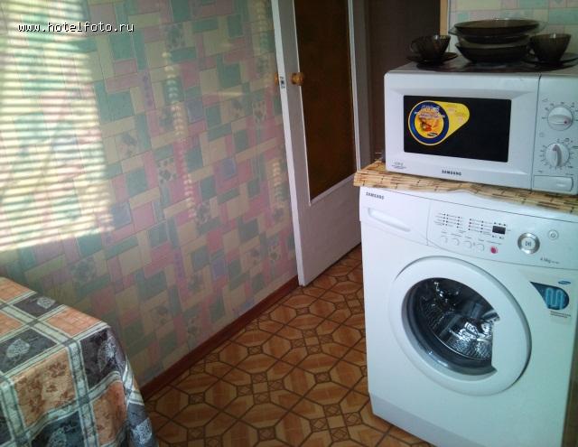 microwave on washing machine