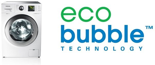 Eco Bubble in de wasmachine