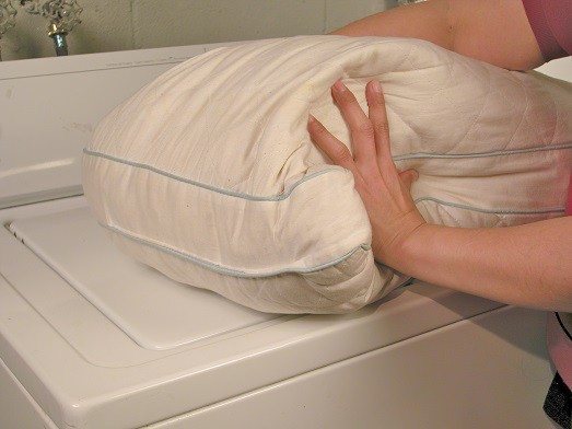 spălând pătura