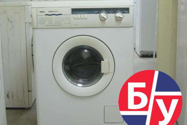 máquina de lavar usada