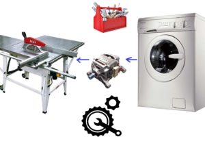 circulaire d'une machine à laver