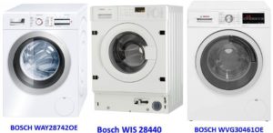 Aukščiausios kokybės „Bosch“ skalbimo mašinos