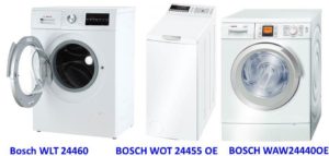 Bosch middle class washing machines