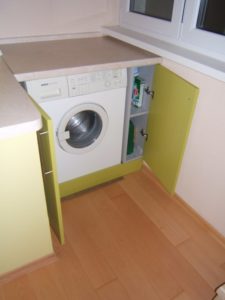 armoire de machine à laver
