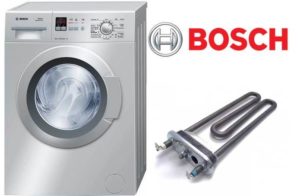 Menggantikan elemen pemanas dalam mesin basuh Bosch