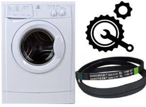 Comment mettre une ceinture sur une machine à laver