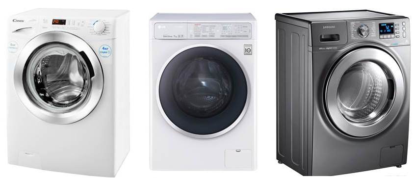 mga compact na washing machine at dryer