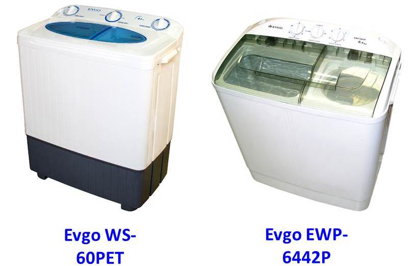 machines à laver evgo